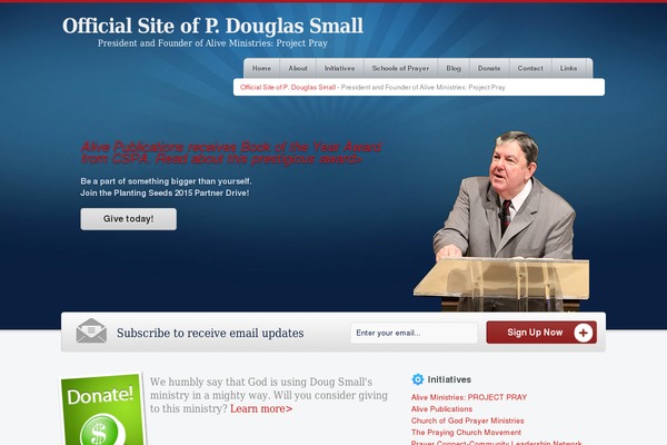 pdouglassmall.org site used Personality