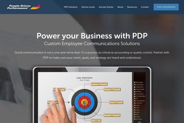 pdpsolutions.com site used Impulsepress-child