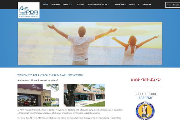 Fizz theme site design template sample