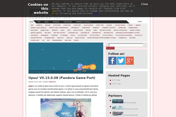 pdroms.de site used Aparatus-v2