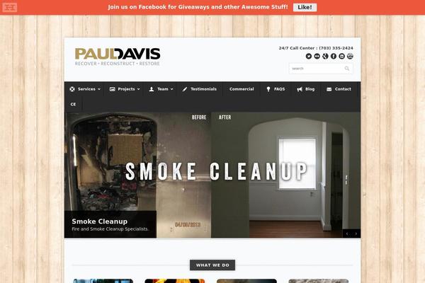 Site using Christmassnow plugin