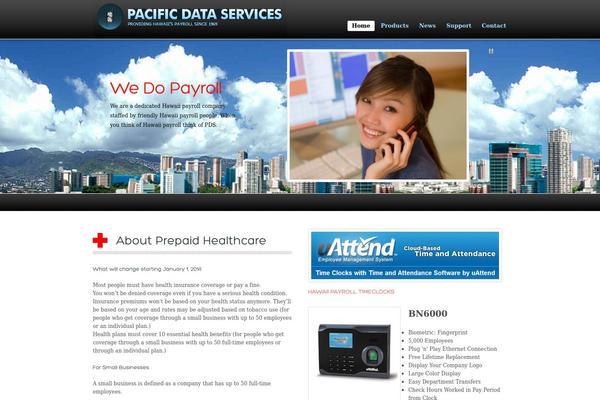 Promotion theme site design template sample