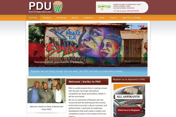 pdukenya.org site used Pdu
