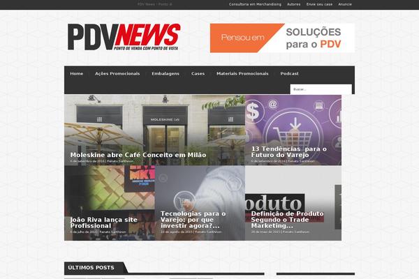 Extranews theme site design template sample