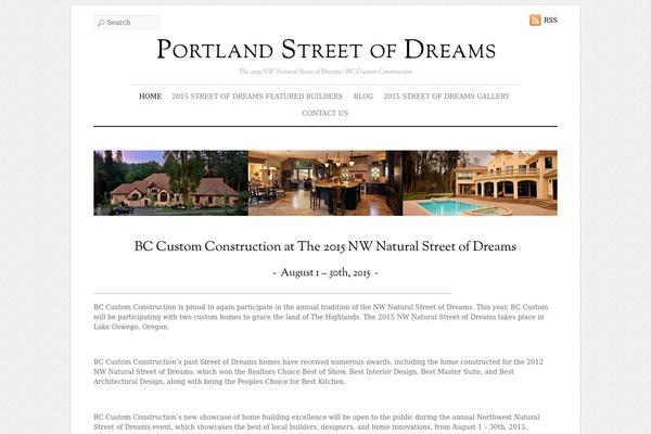 Elemin theme site design template sample