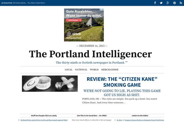 pdxintelligencer.com site used Numinous
