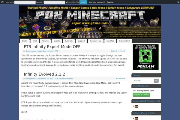 Site using Izcalender plugin