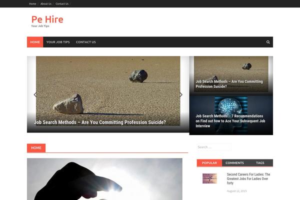 Awaken theme site design template sample