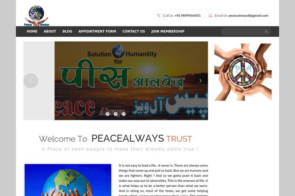 Health theme site design template sample