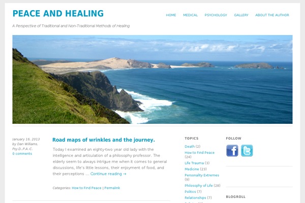peaceandhealing.com site used Yoko