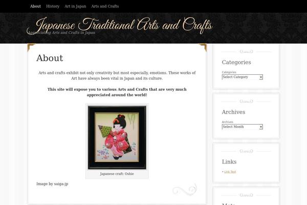 Decor theme site design template sample