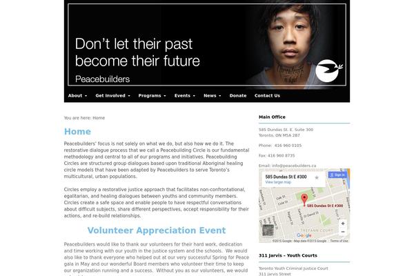 Site using Business Contact Widget plugin
