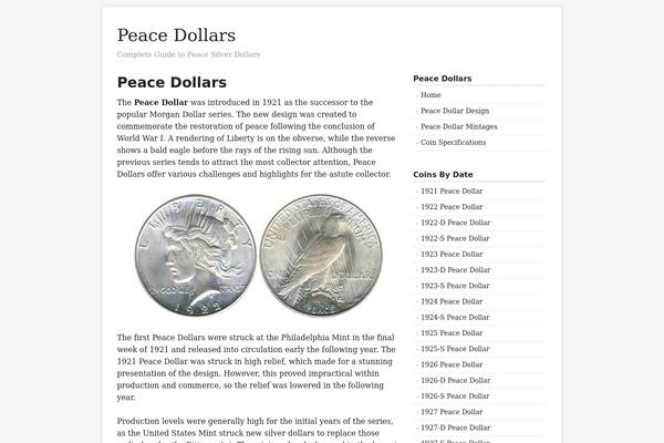 Prose theme site design template sample