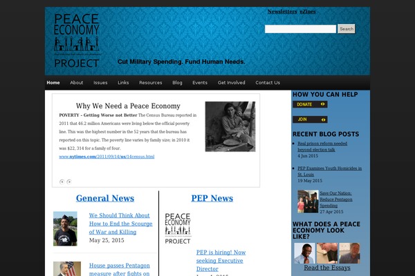 Pep theme site design template sample