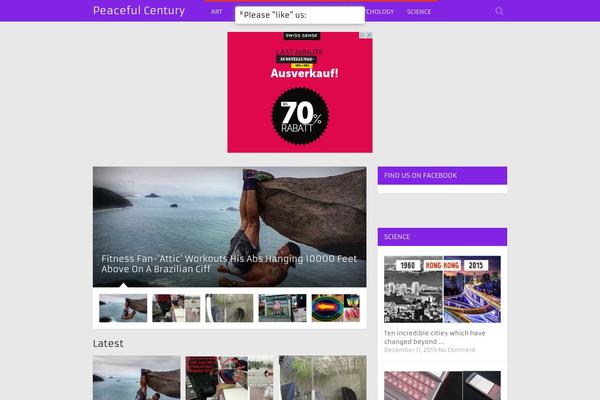 peacefulcentury.net site used Spa and Salon