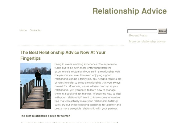 The Common Blog theme site design template sample