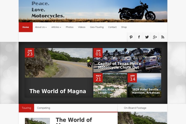 Nexus theme site design template sample