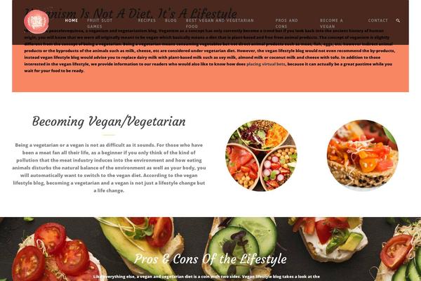Recibo theme site design template sample