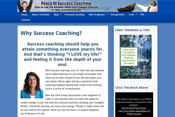 peaceofsuccesscoaching.com site used Social-somo