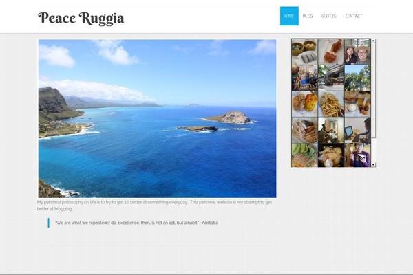 Guardian theme site design template sample
