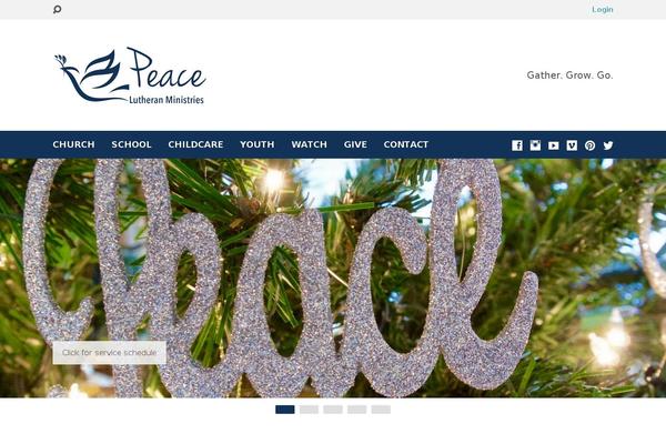Site using Showcase - Visual Composer Addon plugin