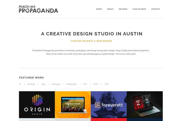 Stockholm theme site design template sample