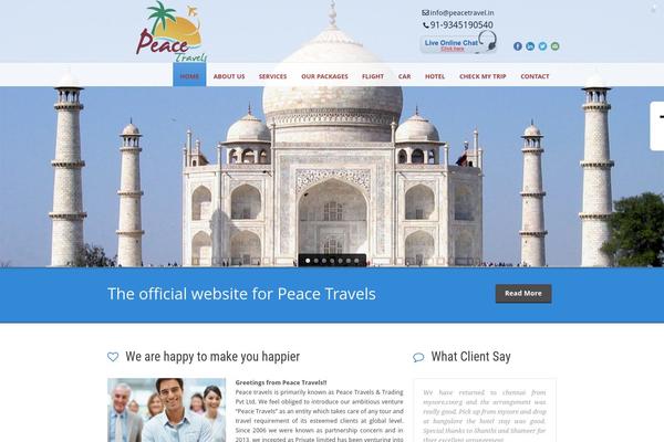 Tour Package V1.02 theme site design template sample