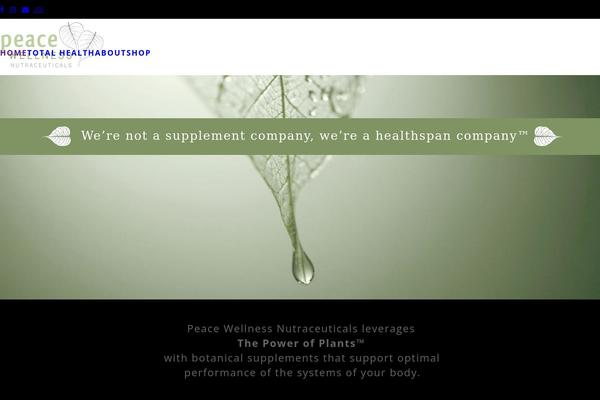 Total theme site design template sample