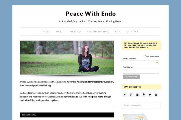 Daily Dish Pro theme site design template sample