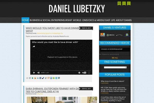 Site using Light Social plugin