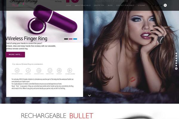 Story theme site design template sample