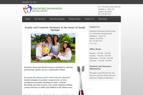 Site using Genesis Footer Widgets plugin