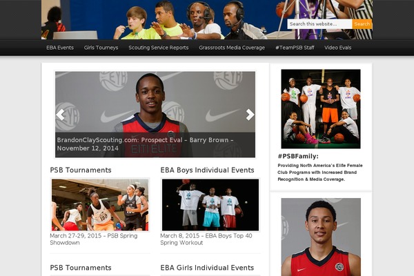 Site using Genesis Slider plugin