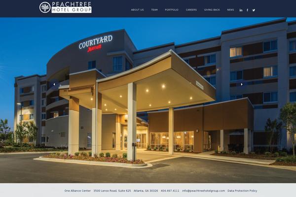 peachtreehotelgroup.com site used Peachtree_hotels