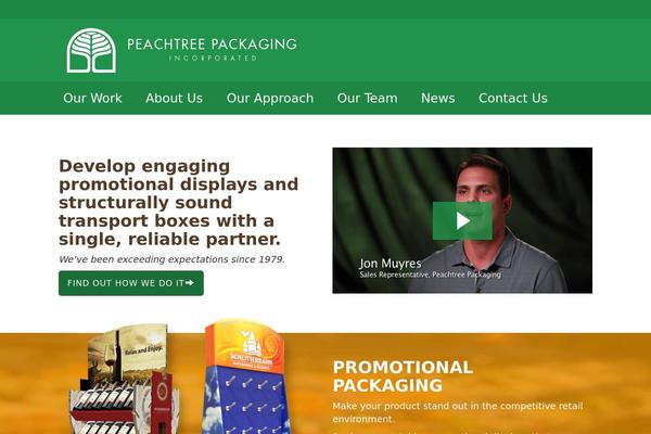 peachtreepackaging.com site used Peachtree