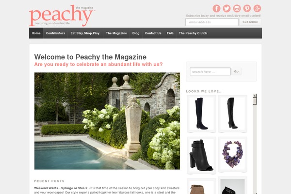 Genesis theme site design template sample