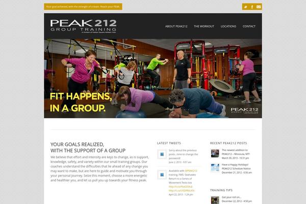 Coherence theme site design template sample