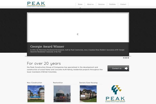 Cleancut theme site design template sample