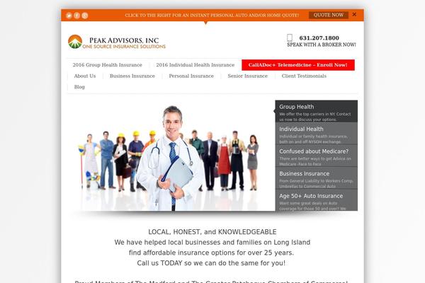 InfoWay theme site design template sample