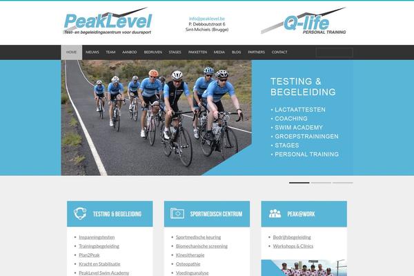 Fitness-wp theme site design template sample
