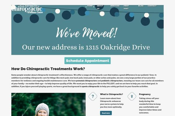 Dp_maxine theme site design template sample