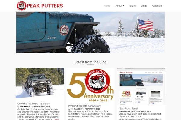 Pinnacle Premium theme site design template sample