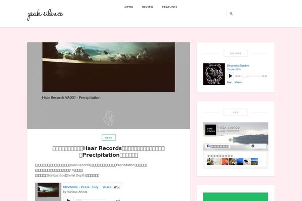 Site using Va-social-buzz plugin