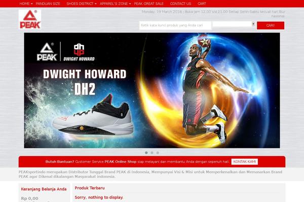 Okestore-pers theme site design template sample