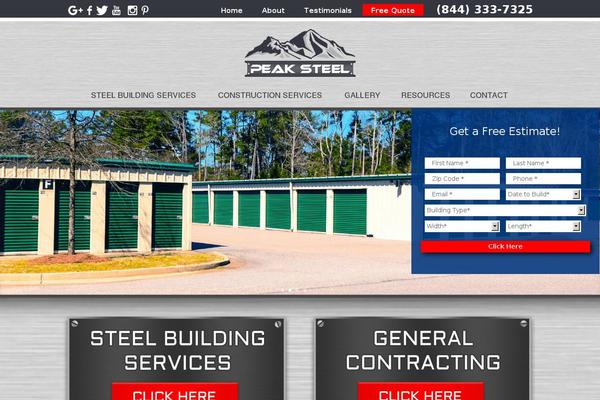 Flex theme site design template sample