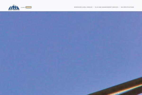 Brooklyn theme site design template sample