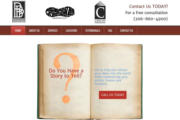 Glass theme site design template sample