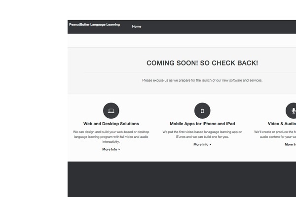 Vantage theme site design template sample