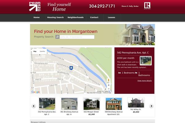 Realtorpress theme site design template sample