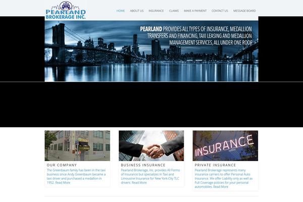 Mammoth-wp theme site design template sample